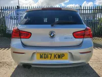Used BMW 120 Sport Line 188 HP (138 kW) 2017 Silver Hatchback