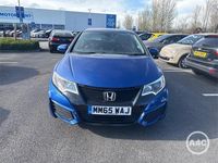 Used Honda Civic S 2015 Blue Hatchback