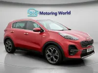 Used Kia Sportage GT-Line S 136 HP (100 kW) 2021 Red SUV