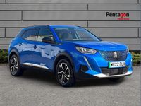 Used Peugeot e-2008 Allure Premium 100 kW (136 HP) 2022 Blue SUV