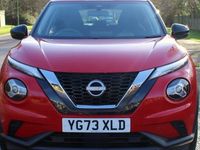 Used Nissan Juke Acenta 114 HP (83 kW) 2023 Red SUV