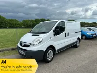 Gebraucht Vauxhall Vivaro 2012 Weiß Van / Kleinbus