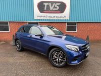 Used Mercedes GLC250 AMG Line Premium Plus 2018 Blue Estate