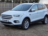 Used Ford Kuga Titanium 150 HP (110 kW) 2018 White SUV