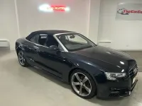 Used Audi A5 Cabriolet S-Line 177 HP (130 kW) 2014 Blue Cabriolet