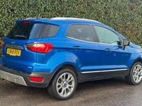 Used Ford Ecosport Titanium 101 HP (74 kW) 2018 Blue SUV