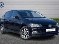Used VW Polo Active 95 HP (69 kW) 2021 Black Hatchback
