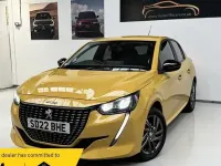 Used Peugeot 208 Active Premium 75 HP (55 kW) 2022 Yellow Hatchback
