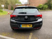 Used Vauxhall Astra Elite 200 HP (147 kW) 2016 Black Hatchback