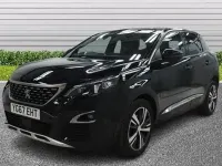 Used Peugeot 3008 GT-line 120 HP (88 kW) 2017 Black SUV