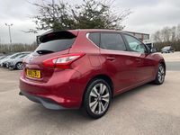 Used Nissan Pulsar N-TEC 2015 Red Hatchback