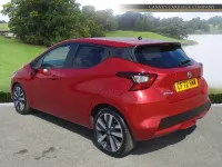 Used Nissan Micra Tekna 92 HP (67 kW) 2022 Red Hatchback
