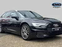 Used Audi A6 Black Edition 204 HP (150 kW) 2023 Black Estate