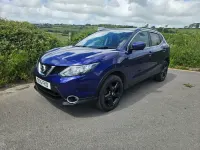 Used Nissan Qashqai N-TEC 115 HP (84 kW) 2015 Blue SUV