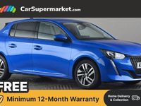Used Peugeot 208 Allure 102 HP (75 kW) 2021 Blue Hatchback