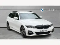 Used BMW 320e M Sport 187 HP (137 kW) 2022 White Estate