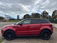 Used Land Rover Range Rover evoque HSE Dynamic 2017 Red Estate