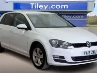 Used VW Golf VII Match 120 HP (88 kW) 2015 White Hatchback