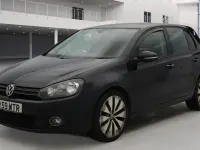 Begagnad VW Golf VI SE 2009 Svart Halvkombi