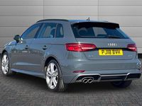Used Audi A3 S-Line 150 HP (110 kW) 2018 Grey Sedan