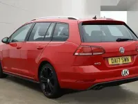 Used VW Golf VII GTD 184 HP (135 kW) 2017 Red Estate