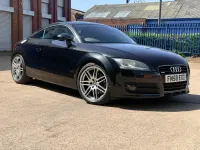 Used Audi TT S-Line 250 HP (183 kW) 2008 Black Coupe