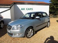 Used Skoda Fabia Elegance 105 HP (77 kW) 2011 Blue Hatchback