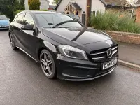Used Mercedes A220 AMG 170 HP (125 kW) 2015 Black Hatchback