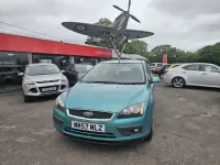 Used Ford Focus Zetec 2008 Green Hatchback