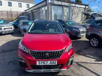 Begagnad Peugeot 3008 Allure 120 HK (88 kW) 2017 Röd SUV