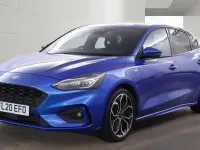 Used Ford Focus ST-Line X 182 HP (133 kW) 2020 Blue Hatchback