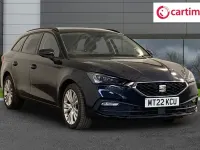 Second-hand Seat Leon SE Dynamic 110 CP (80 kW) 2022 Albastru Break