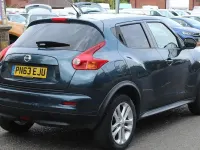 Used Nissan Juke Acenta 117 HP (86 kW) 2013 Blue SUV