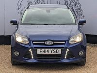 Used Ford Focus Zetec 115 HP (84 kW) 2014 Blue Hatchback
