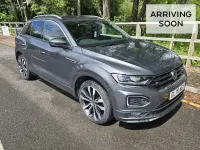 Usado VW T-Roc R-line 150 CV (110 kW) 2020 Gris SUV