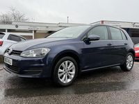 Used VW Golf VII SE 105 HP (77 kW) 2013 Blue Hatchback