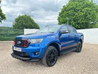 Second-hand Ford Ranger Wildtrack 213 CP (156 kW) 2022 Albastru Pickup