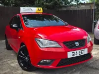 Used Seat Ibiza Sport 85 HP (62 kW) 2014 Red Coupe