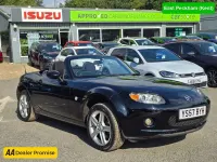 Used Mazda MX5 126 HP (92 kW) 2007 Black Cabriolet