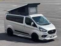Used Ford Transit Custom Limited 130 HP (95 kW) 2018 Silver Van