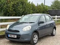 Used Nissan Micra Visia 2012 Grey Hatchback