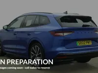 Used Skoda Enyaq iV SportLine 150 kW (204 HP) 2021 Blue SUV