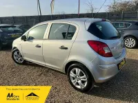 Used Vauxhall Corsa 80 HP (58 kW) 2010 Silver Hatchback