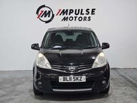 Begagnad Nissan Note N-TEC 88 HK (64 kW) 2011 Svart Halvkombi