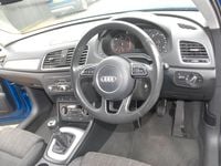 Begagnad Audi Q3 Sport 150 HK (110 kW) 2018 Blå SUV