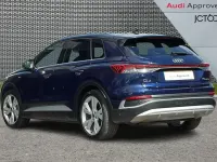 Used Audi Q4 e-tron S-Line 150 kW (204 HP) 2023 Blue SUV
