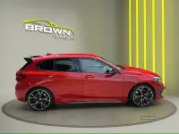Used BMW M135 M Sport 301 HP (221 kW) 2021 Red Hatchback