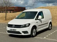 Used VW Caddy Trendline 102 HP (75 kW) 2018 White MPV