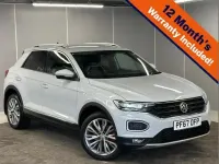 Used VW T-Roc SEL 150 HP (110 kW) 2018 Silver SUV