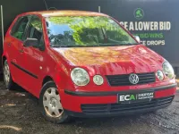 Used VW Polo 55 HP (40 kW) 2002 Red Hatchback